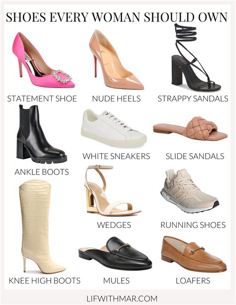 10 Shoes Every Woman Should Own Life With Mar