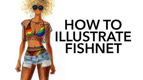 How To Illustrate Fishnet Youtube