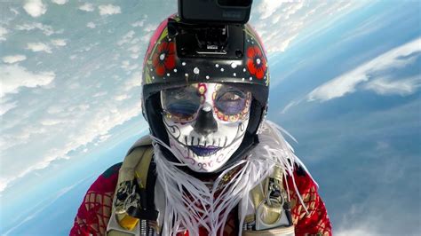 Gopro Day Of The Dead Skydive With Roberta Mancino Youtube