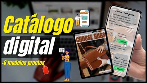 Como Criar Cat Logo Digital Interativo No Canva Youtube