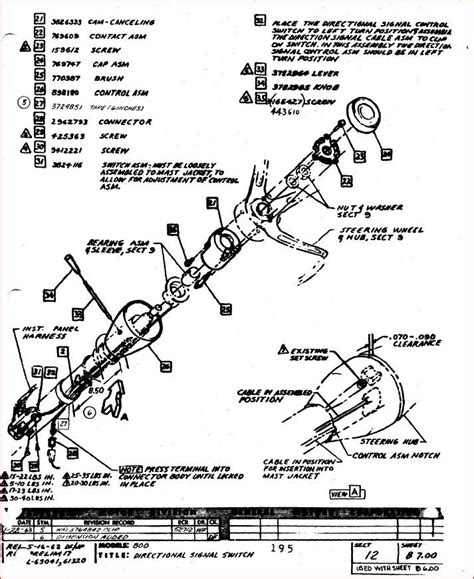 1966 Corvette Wiring To Steering Column Diagram Primitiveinspire
