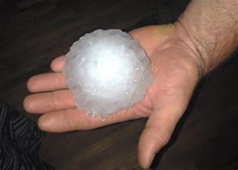 Eastern Butte County Hit By Hail Storm
