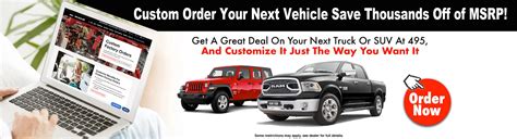 Chrysler Jeep Dodge Ram Dealer Lowell Boston Haverhill Ma 495