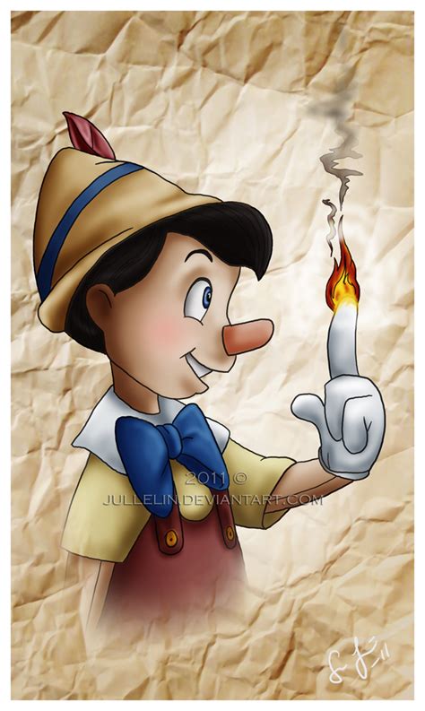 Pinocchio By Sara Julin Ingelmark ©2011 Disney Fan Art Pinocchio