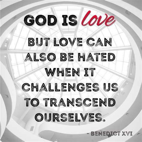 God Is Love But Love Can Be Hated Sr Theresa Aletheia Noble