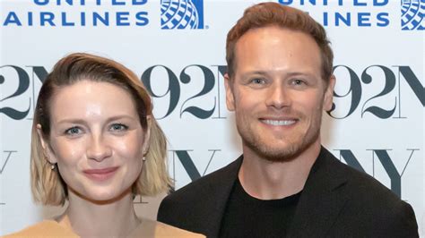 Outlander S Sam Heughan Caitriona Balfe And More Wow Fans As They Celebrate Season Hello