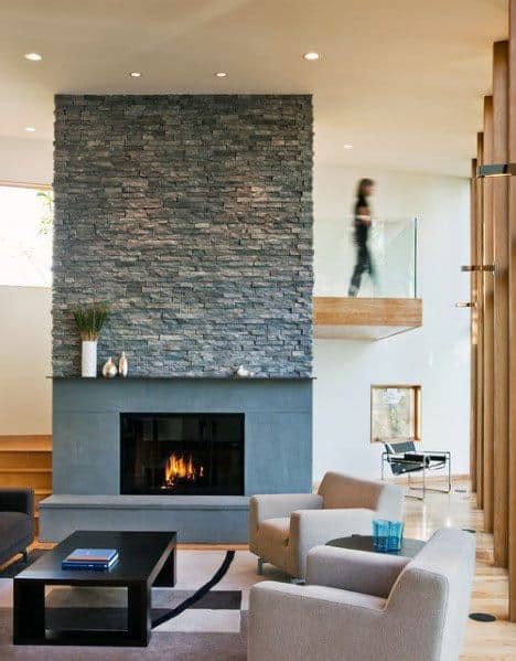 Creating a beautiful fireplace with ledgestone stacked veneer july 5, 2018. Top 60 Best Stacked Stone Fireplace Ideas - Interior Designs
