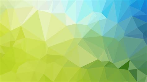 Free Abstract Blue And Green Polygon Background Design Vector