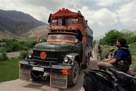 Jingle Truck In Afghanistan Editorial Image Image Of Soldiers