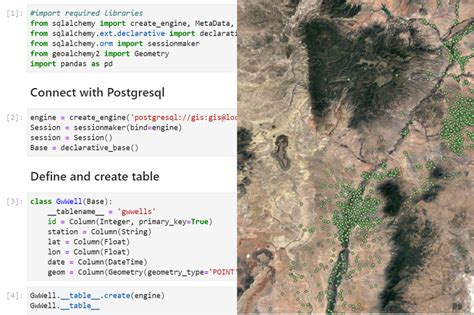 How To Build A Postgis Geodabatase With Python And Geoalchemy With