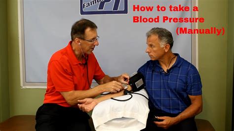 How To Take A Blood Pressure Manually And Correctly Youtube