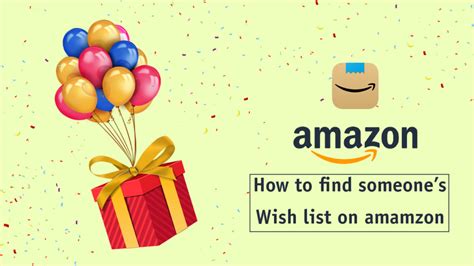 Amazon wish list is an archive of gifts, just like a birthday or wedding gift catalog, where anybody can create a list of anything he wants, so whenever your friends or family will face a challenge of buying a special gift. How to Find Someone's Wish List on Amazon? - Tricky Enough