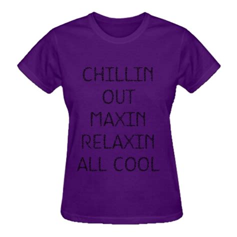 Rttmall Funny Leisure Women T Shirts Femme Best T Maxin Relaxin All Cool Top Organic Cotton