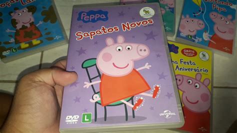 Review Meus Dvds Da Peppa Pig Coleção Youtube