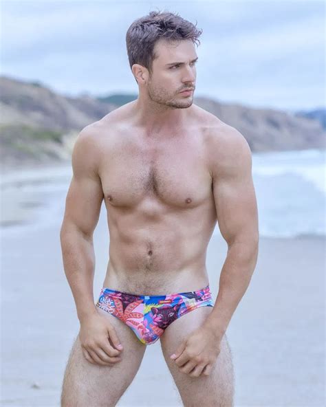 Philip Fusco Is Beach Body Ready With Hunk² Fashionably Male Male Models Underwear Beach
