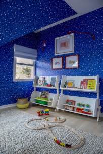 Blue Wallpaper For Boys Bedroom