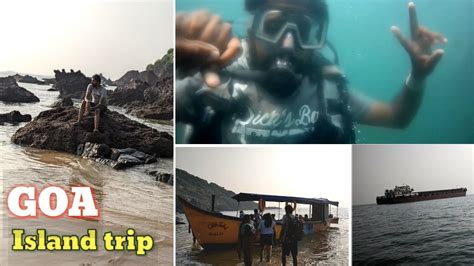 Goa Day2 Vlog Grand Island Trip With Full Details In Tamil Scuba