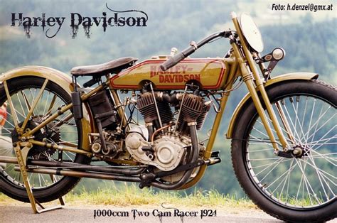 Harley Davidson Two Cam Racer 1000ccm 1924 Harley Davidson History