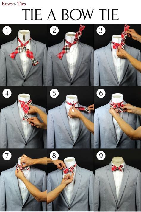 Learn To Tie A Bow Tie Men Style Tips Tie Knots Mens Fashion