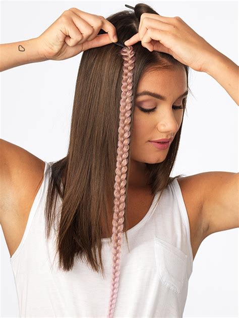 Metallic Braid Extension Clip In Pop By Hairdo Hair