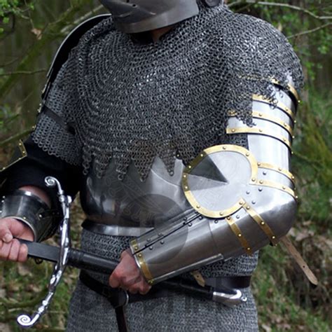 Late Medieval Steel Arm Armour | Outfit4Events
