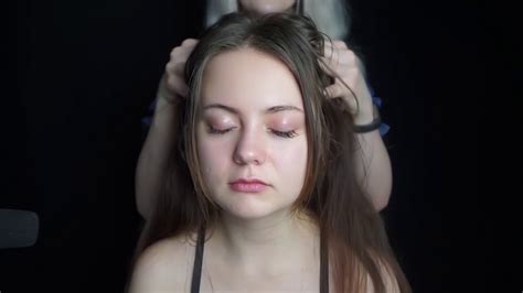 Asmr Relaxing Scalp Head Shoulder Massage Youtube