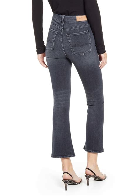 For All Mankind For All Mankind High Waist Slim Kick Jeans Luxe