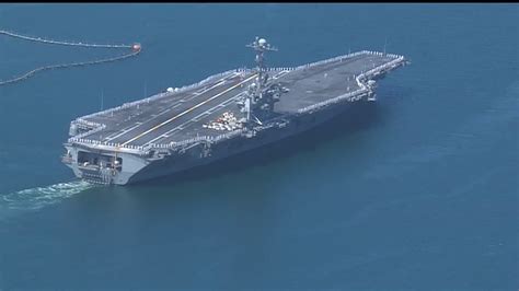 Uss George Washington Departs After Fixing Mechanical Issues Fox 5
