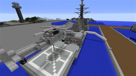 Naval And Air Force Base Minecraft Project