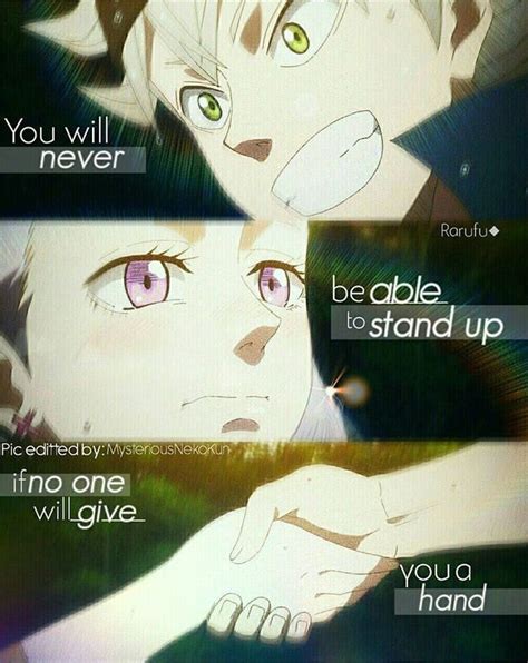 Asta X Noe Black Clover Anime Quote Frases Motivacionais Citações Frases