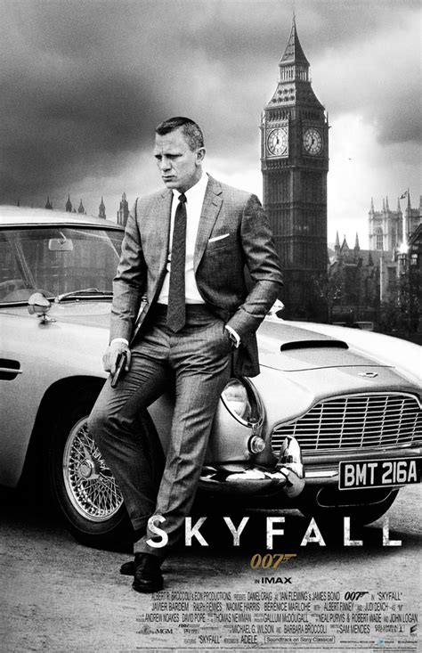 Poszter James Bond Skyfall 2012 Aeon Flux