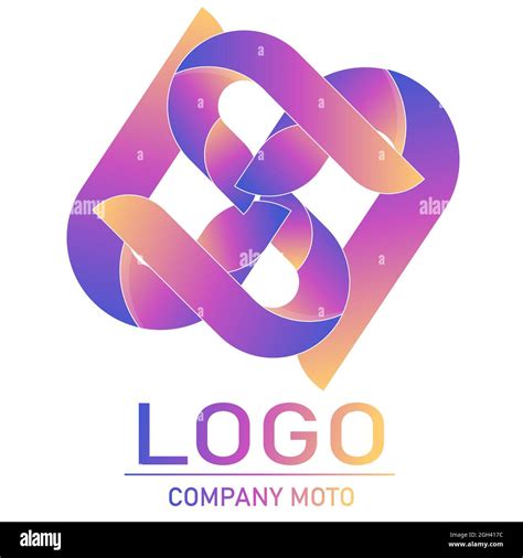 Ilustración Vectorial Del Diseño De Logotipo Abstracto Profesional