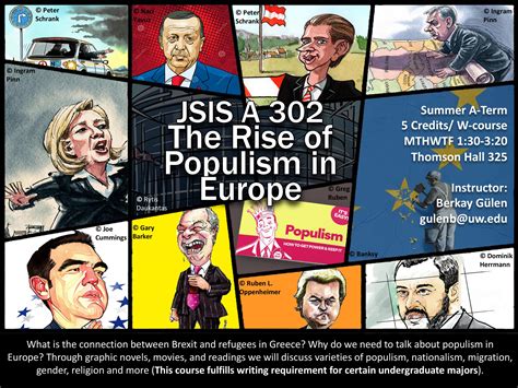 jsis a 302 the rise of populism in europe summer a term department of political science