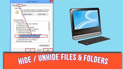 How To Hide Or Unhide Files Folders And Drives In Windows 10 Youtube