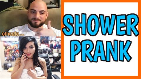 Shower Prank On Omegle Youtube