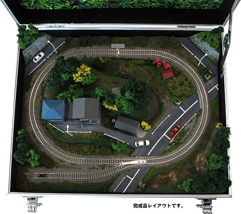 Rokuhan Z Gauge Mini Trunk Layout Height Type S064 1 Model Train