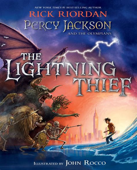 Percy Jackson And The Olympians The Lightning Thief Illustrated