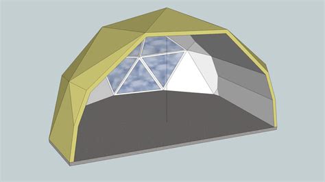 F2 Geodesic Dome Garage 3d Warehouse