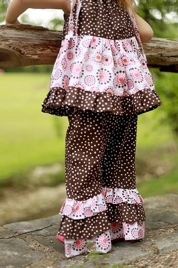 Sewing Patterns For Girls Dresses And Skirts Ruffle Pants Sewing