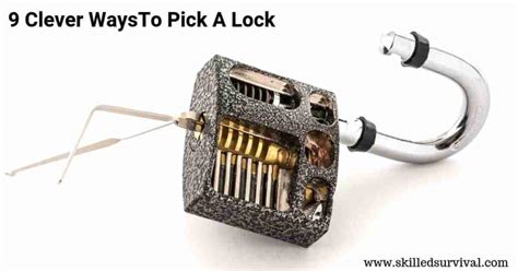 You can attempt to pick the lock and get to add twice your proficiency bonus the (dex) check. How To Pick A Tubular Lock With A Bobby Pin