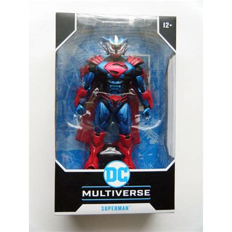 Dc Multiverse Superman Unchained Armor Mcfarlane Toys Shopee Thailand