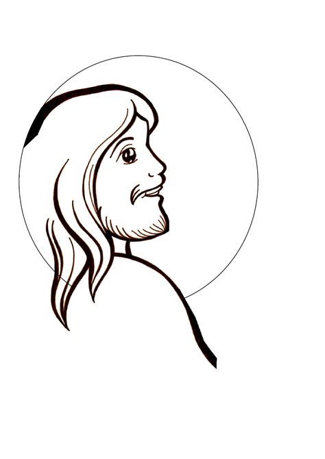 El Rincón De Las Melli Dibujo Rostro De Jesús