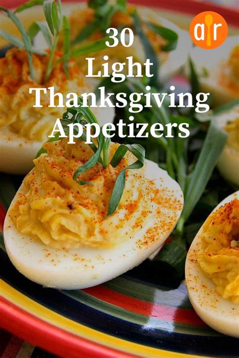 From classics to gourmet and vegan ideas, there's something for everyone. 20 Light Thanksgiving Appetizers To Munch On Before The Main Event | Thanksgiving appetizers ...