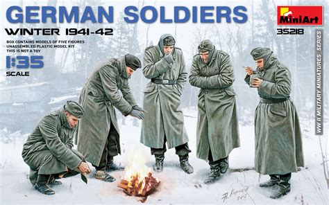 35218 German Soldiers Winter 1941 42 Miniart