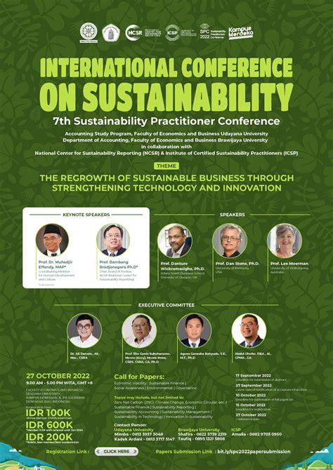 International Conference On Sustainability 7th Sustainability