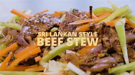 Pepper and mustard pork stew | sri lankan. Sri Lankan Style Beef Stew - YouTube