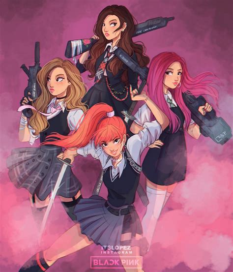 Blackpink Anime Hd Wallpapers Wallpaper Cave