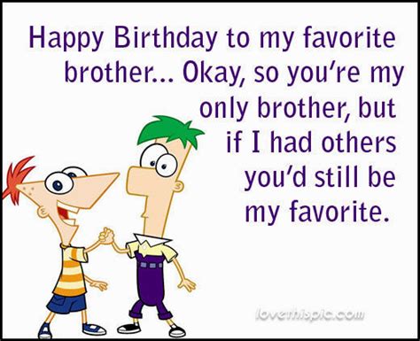 Funny Happy Birthday Images For Brother 💐 — Free Happy Bday Pictures