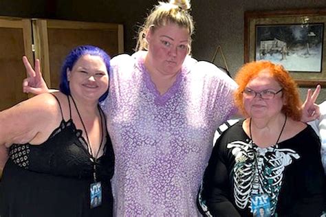 1000 lb sisters tammy slaton stands without a walker in new photos with amy slaton