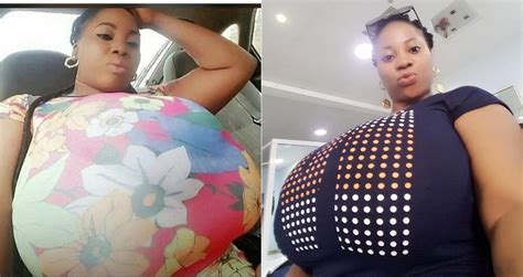 pretty nigerian lady s gigantic boobs cause stir on instagram photos netnaija